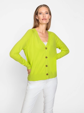 heine Knit cardigan in Green