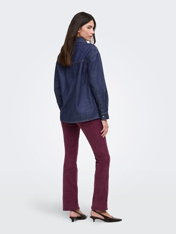 Regular Pantalon ONLY en rouge