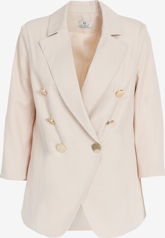 Influencer Blazers in Beige: voorkant