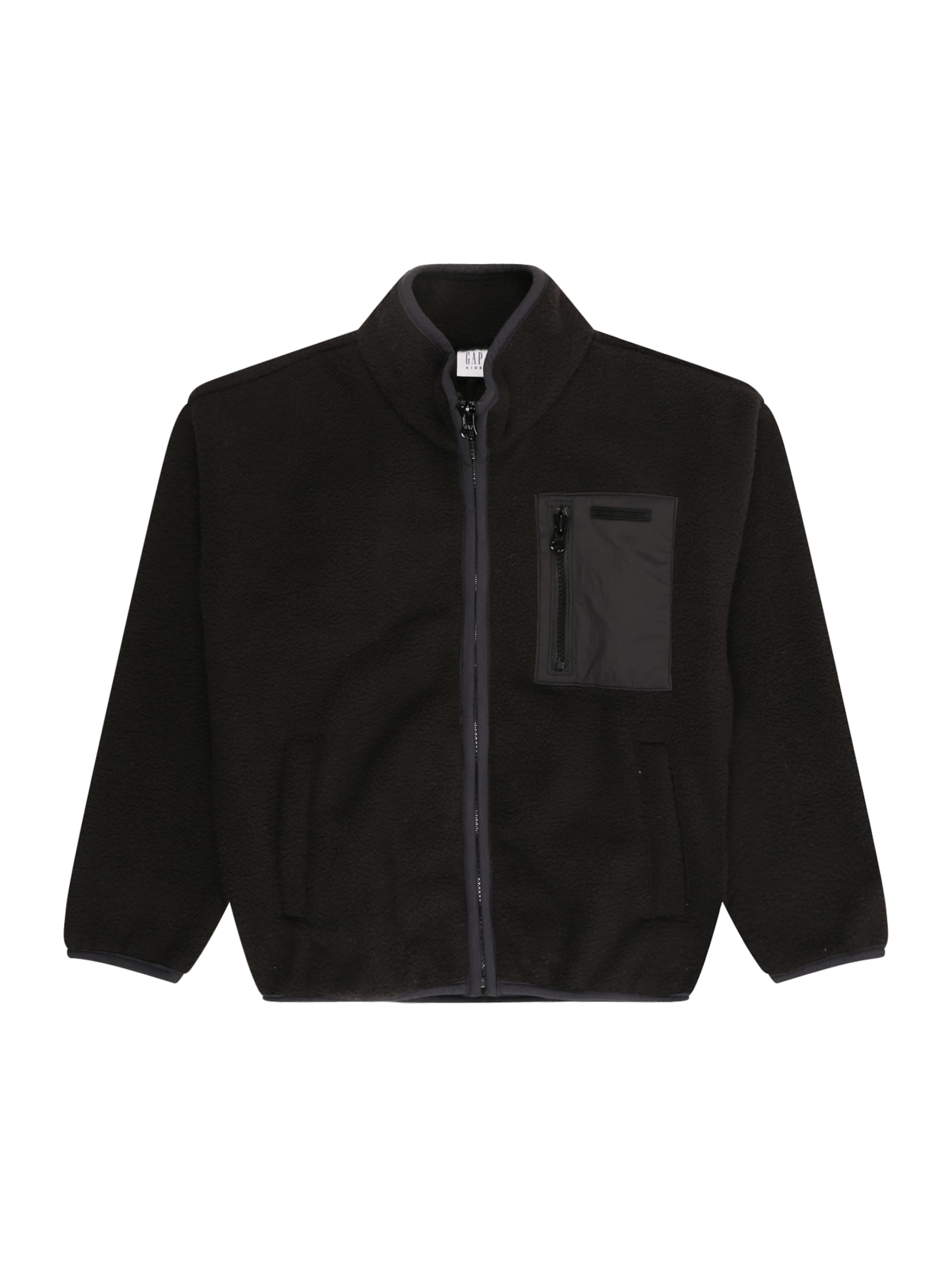 GAP Fleecejakke 'ARCTIC' i sort: forside