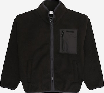 GAP Флисовая куртка 'ARCTIC' в Черный: спереди