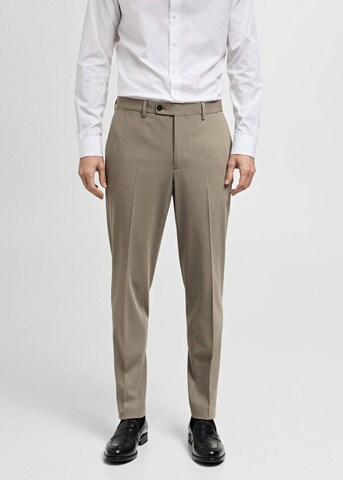 MANGO MAN Regular Hose 'Monaco' in Beige