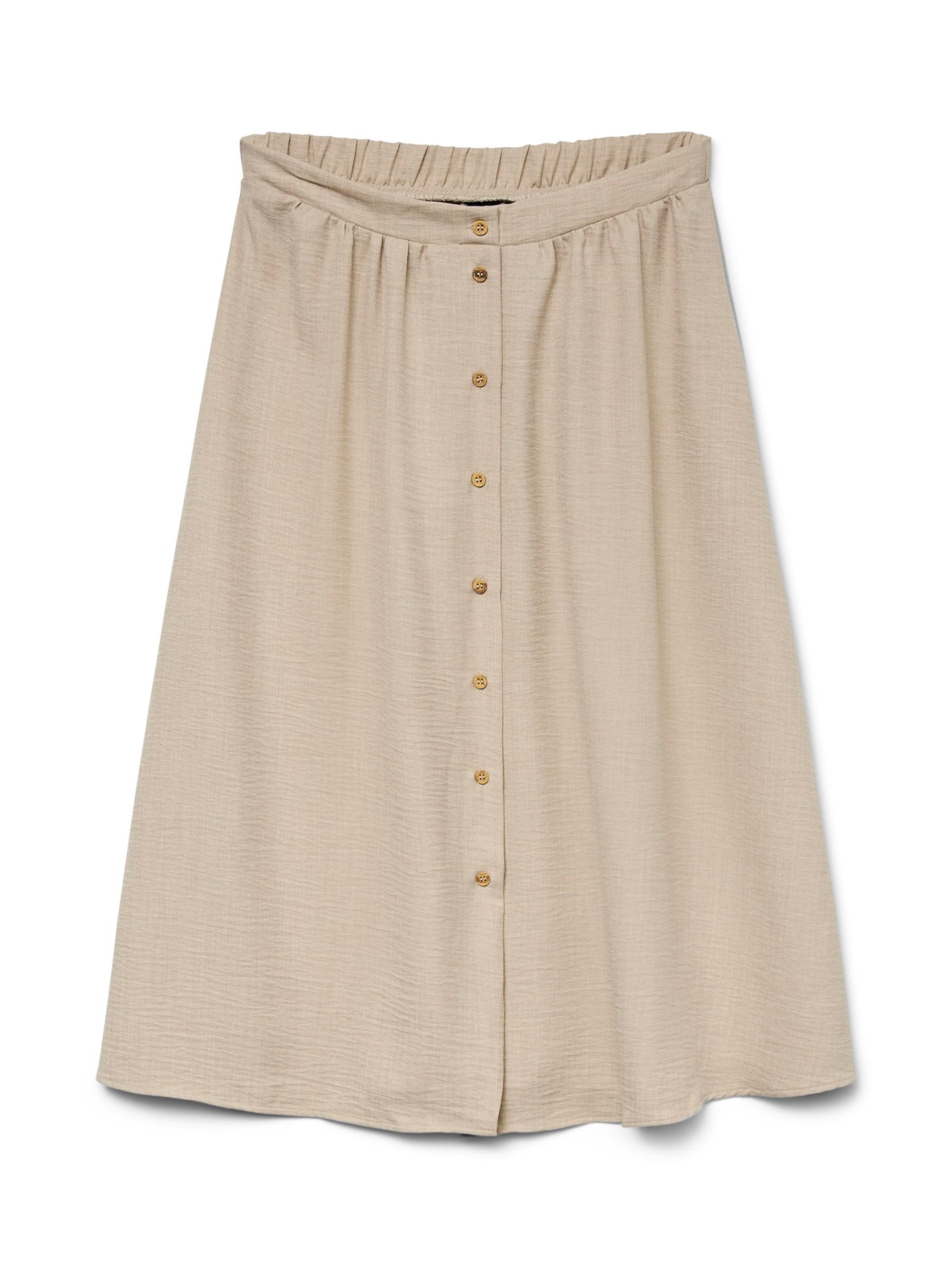 VERO MODA Rok in de kleur Beige, Productweergave