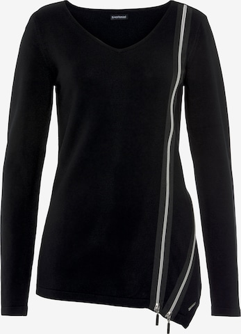 BRUNO BANANI Sweater in Black: front