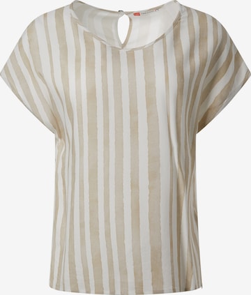TIMEZONE Oversized Shirt 'Casual' in Beige: front