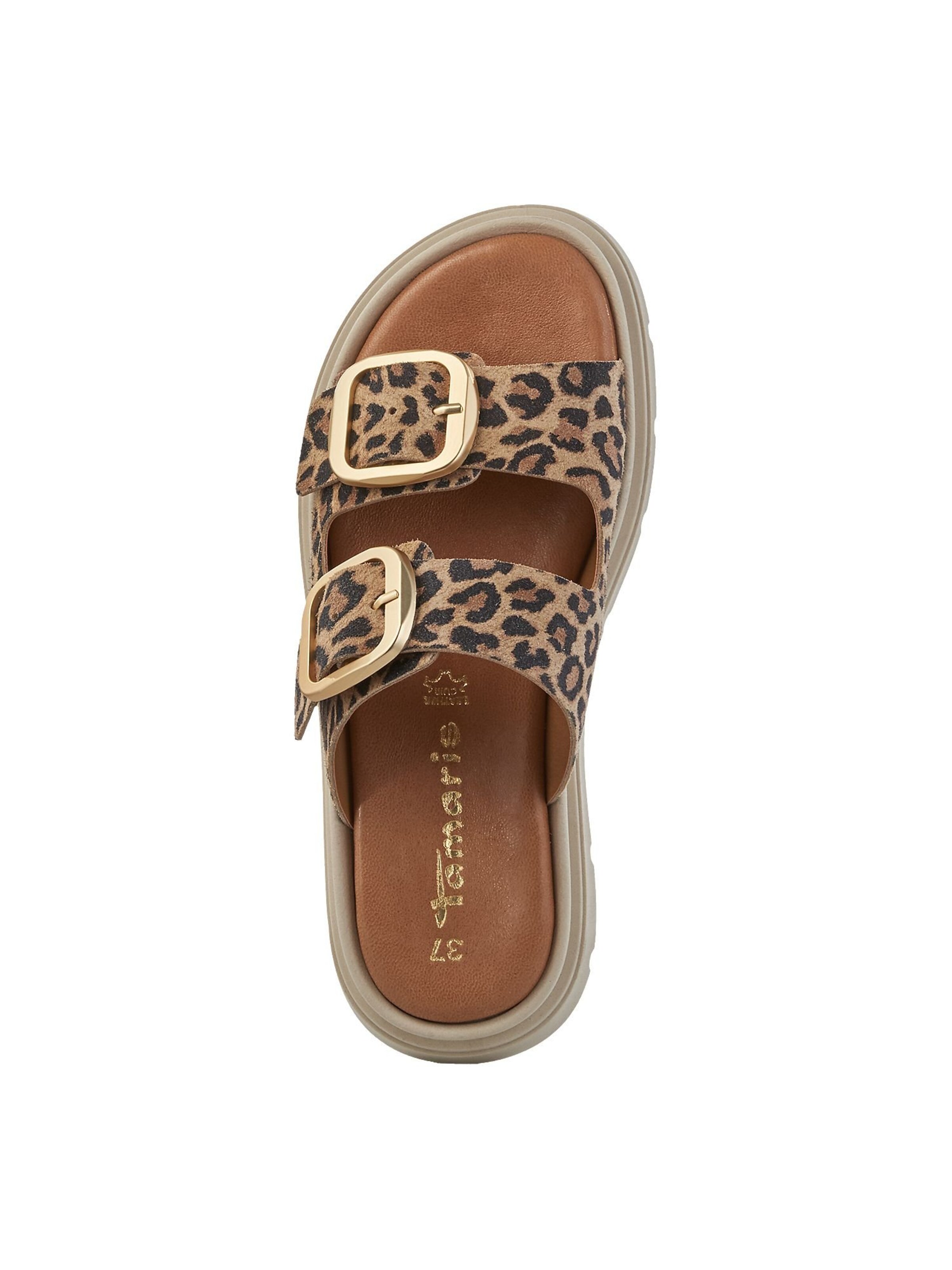 Mule Tamaris en marron