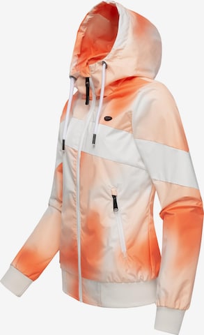 Ragwear Weatherproof jacket 'Nuggie' in Orange