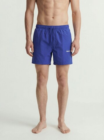 JACK & JONES Board Shorts 'JPSTMaui' in Blue: front