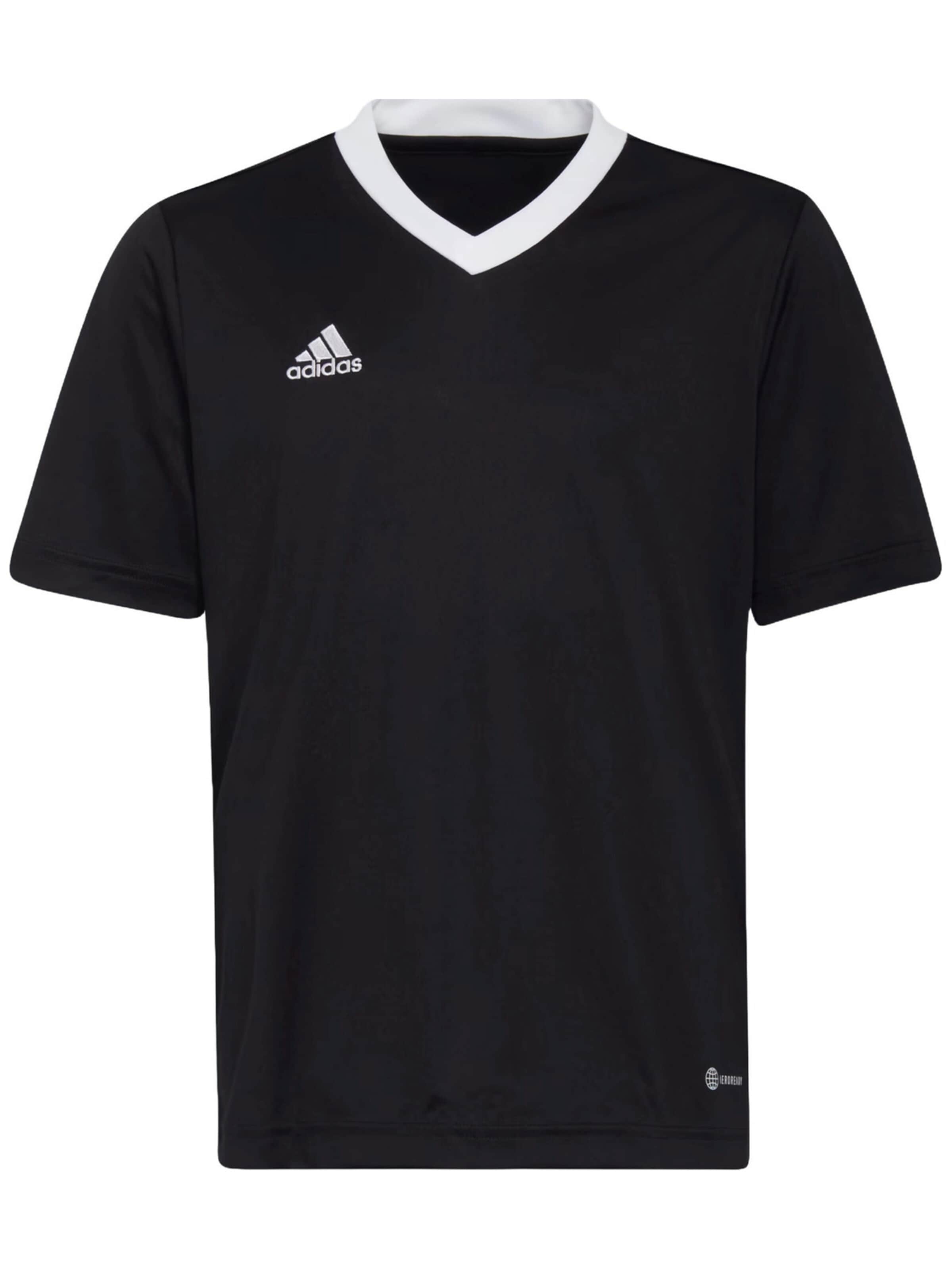 ADIDAS Shirt 'adidas Jr Ent22 Jersey' in Zwart: voorkant