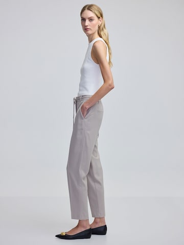 Ipekyol Regular Bandplooibroek in Beige