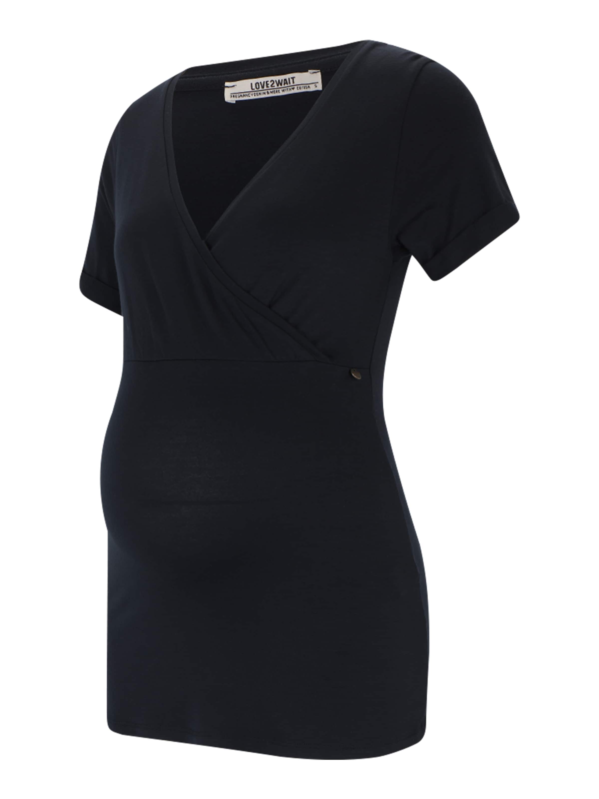 LOVE2WAIT - Camiseta en azul: frente