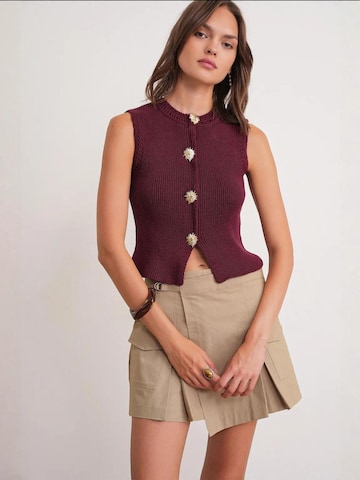 Gilet di MixRay in rosso