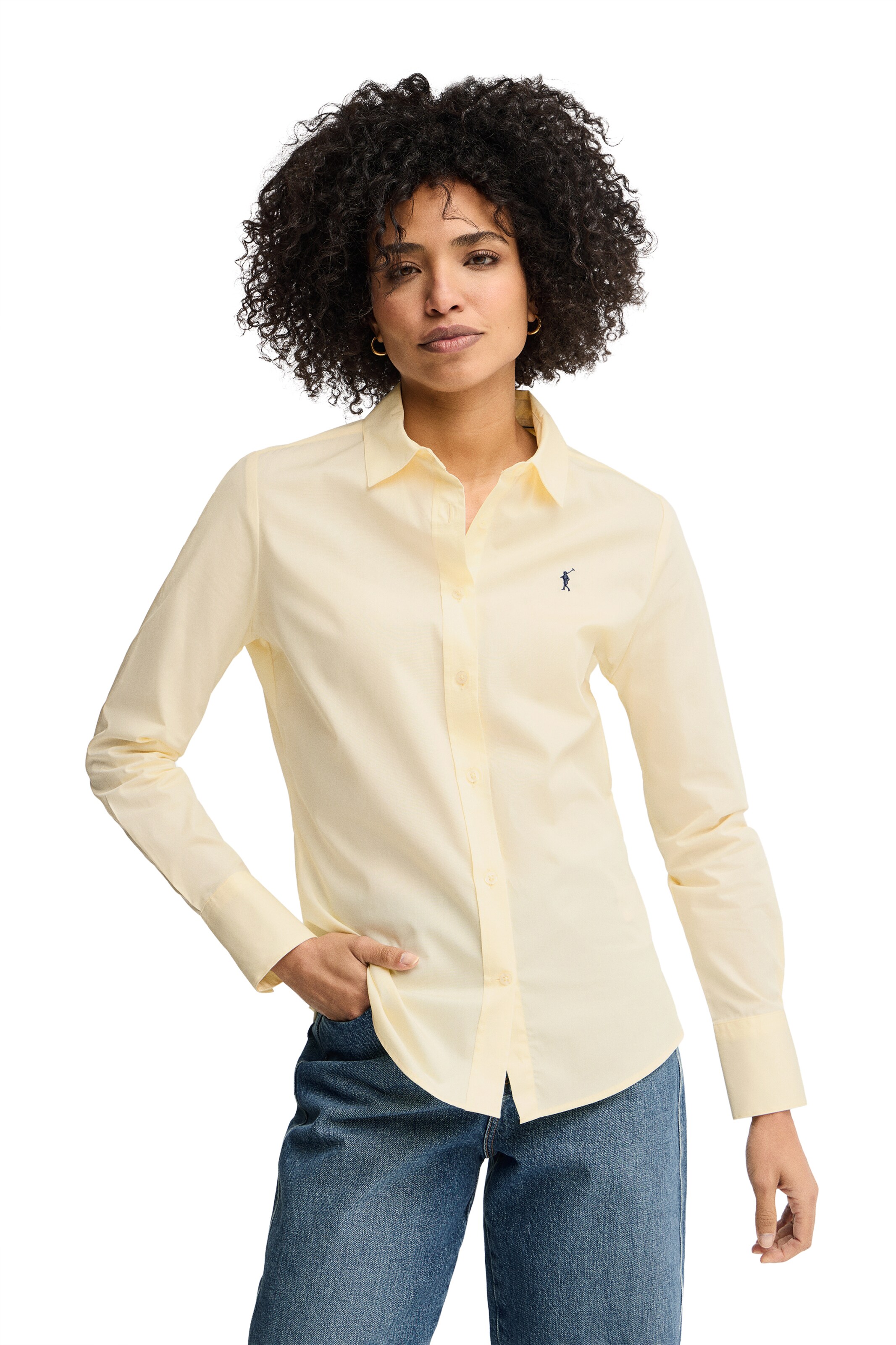 Polo Club Blouse 'Rigby Go' in Yellow: front