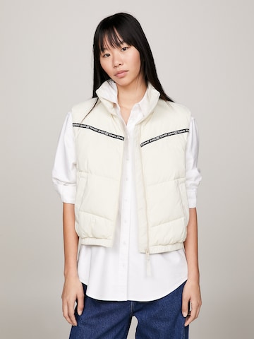 Tommy Jeans Vest in Beige: front