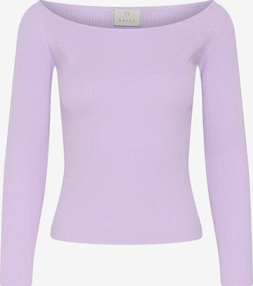 Kaffe - Jersey 'KALiara' en lila: frente