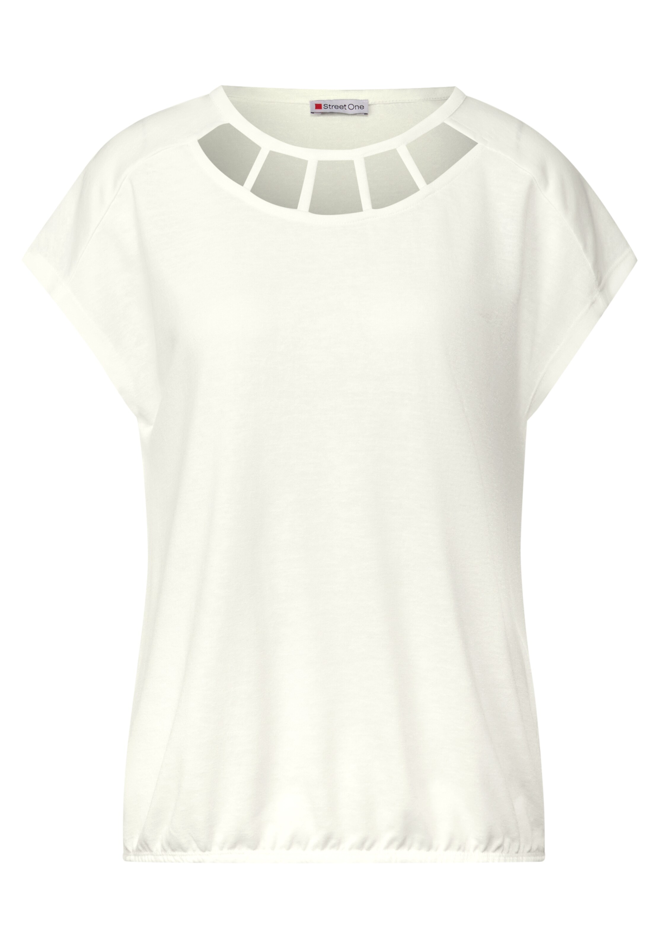 STREET ONE Shirt in White: front