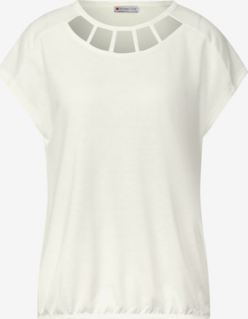 STREET ONE Shirt in White: front