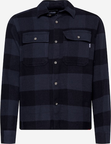 Only & Sons Button Up Shirt 'Scott' in Blue: front