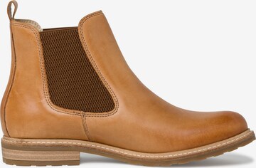 TAMARIS Chelsea Boots i brun