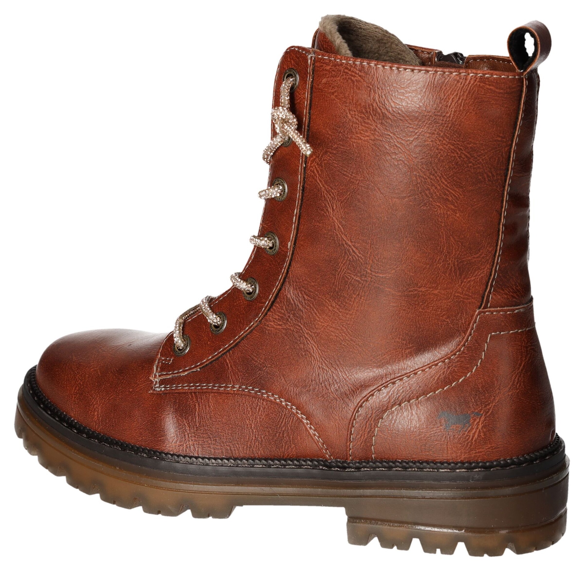 MUSTANG Stiefelette in Braun