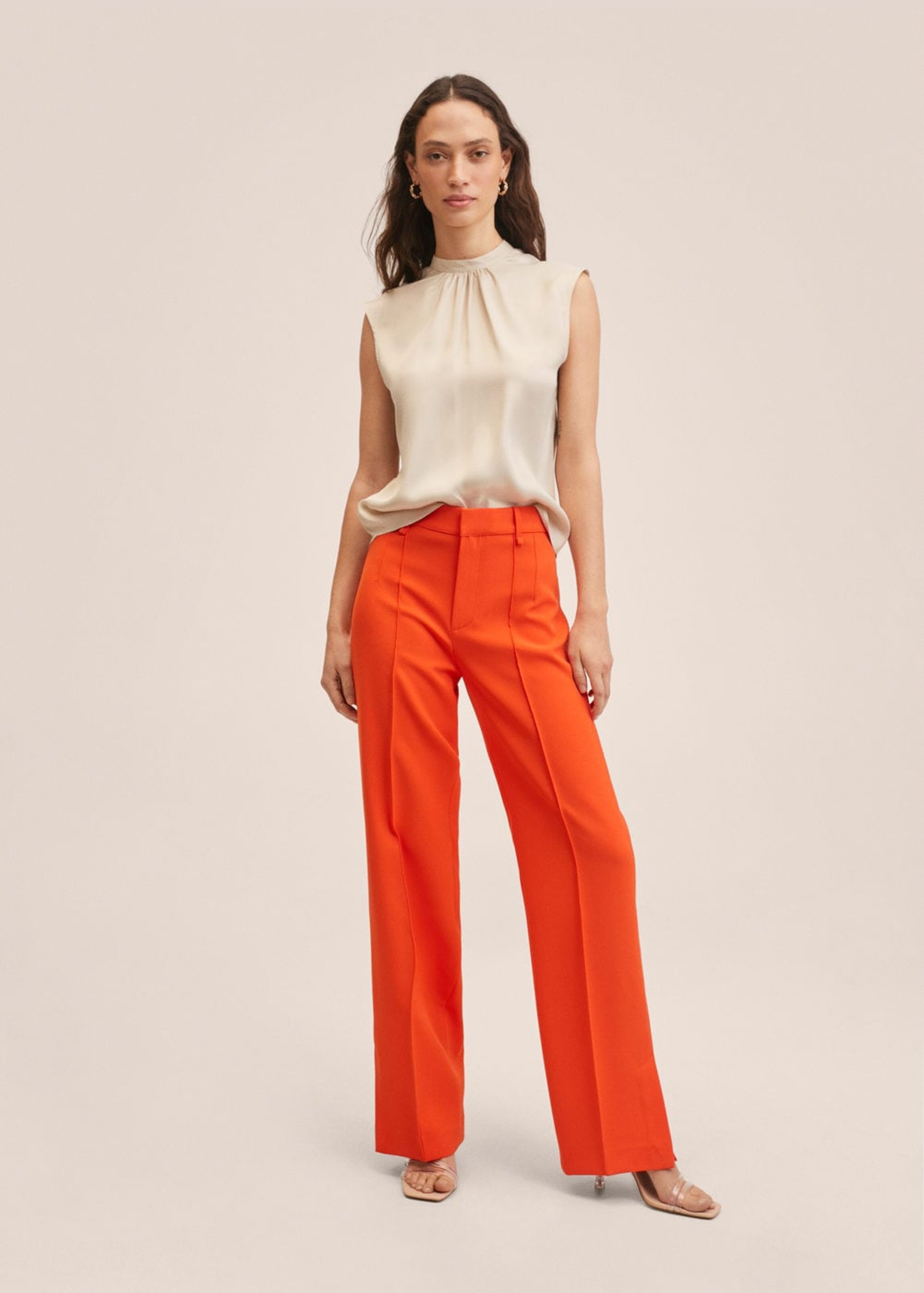 Frauen Shirts & Tops MANGO Bluse 'Natalie' in Hellgrau - MR84115 Frauen Shirts & Tops MANGO Bluse 'Natalie' in Hellgrau - MR84115