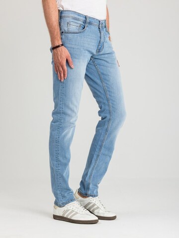 MUSTANG Slimfit Jeans in Blauw