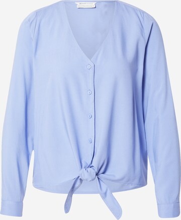 TOM TAILOR DENIM Blouse in Blauw: voorkant