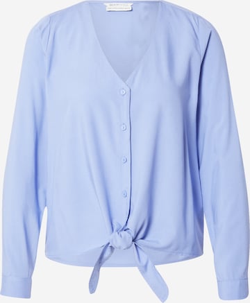 TOM TAILOR DENIM Blouse in Blue: front