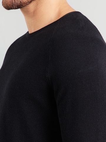 JACK & JONES - Ajuste regular Jersey 'JJEHill' en negro
