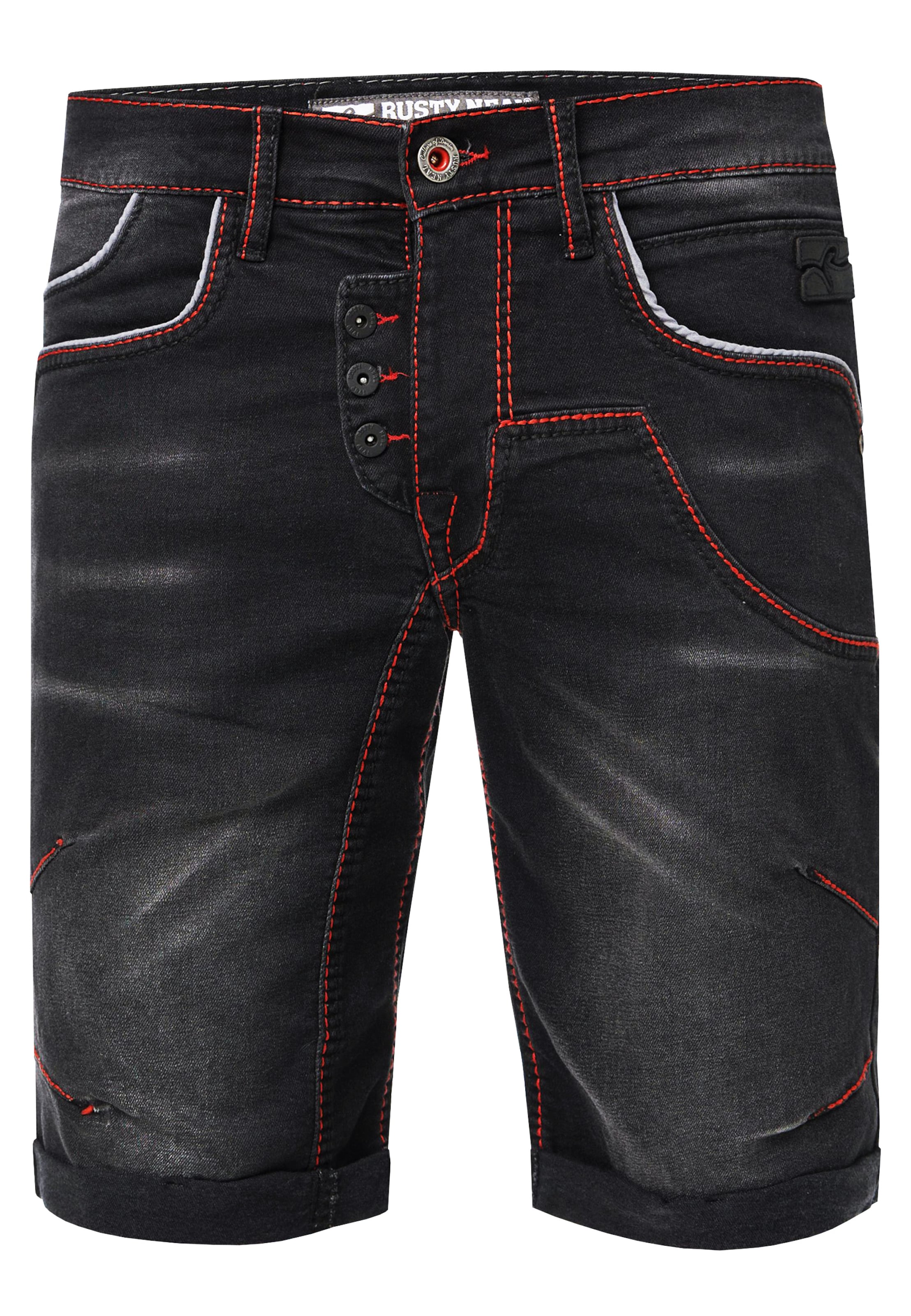 Rusty Neal Regular Jeans 'Ruben' in Black: front