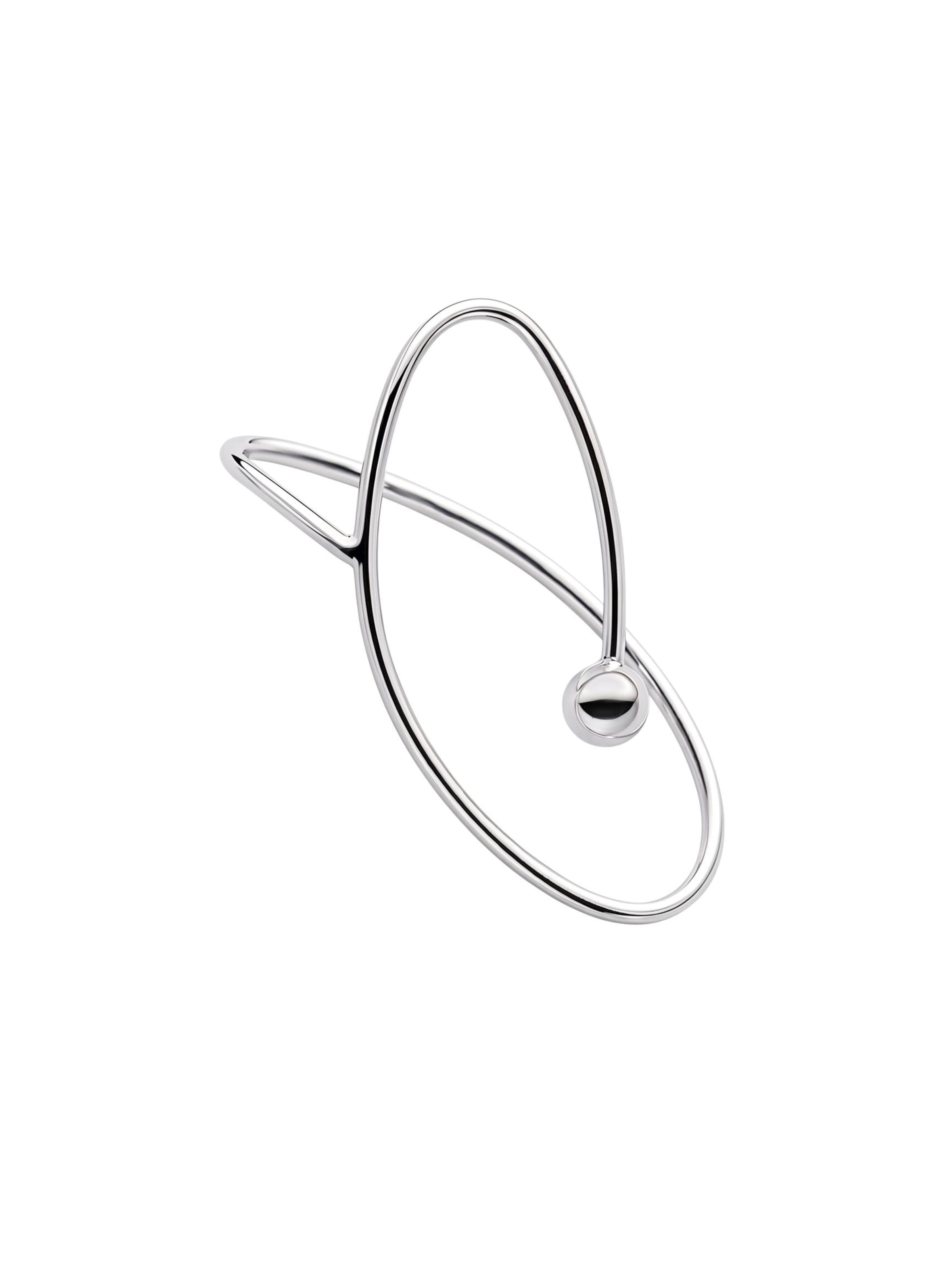 REYTEL Earrings 'FLOS DESERTI' in Silver: front