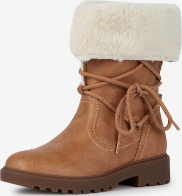 Bottes GEOX en marron : devant