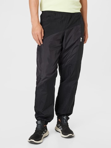 ADIDAS ORIGINALS Tapered Pants 'Adicolor' in Black: front