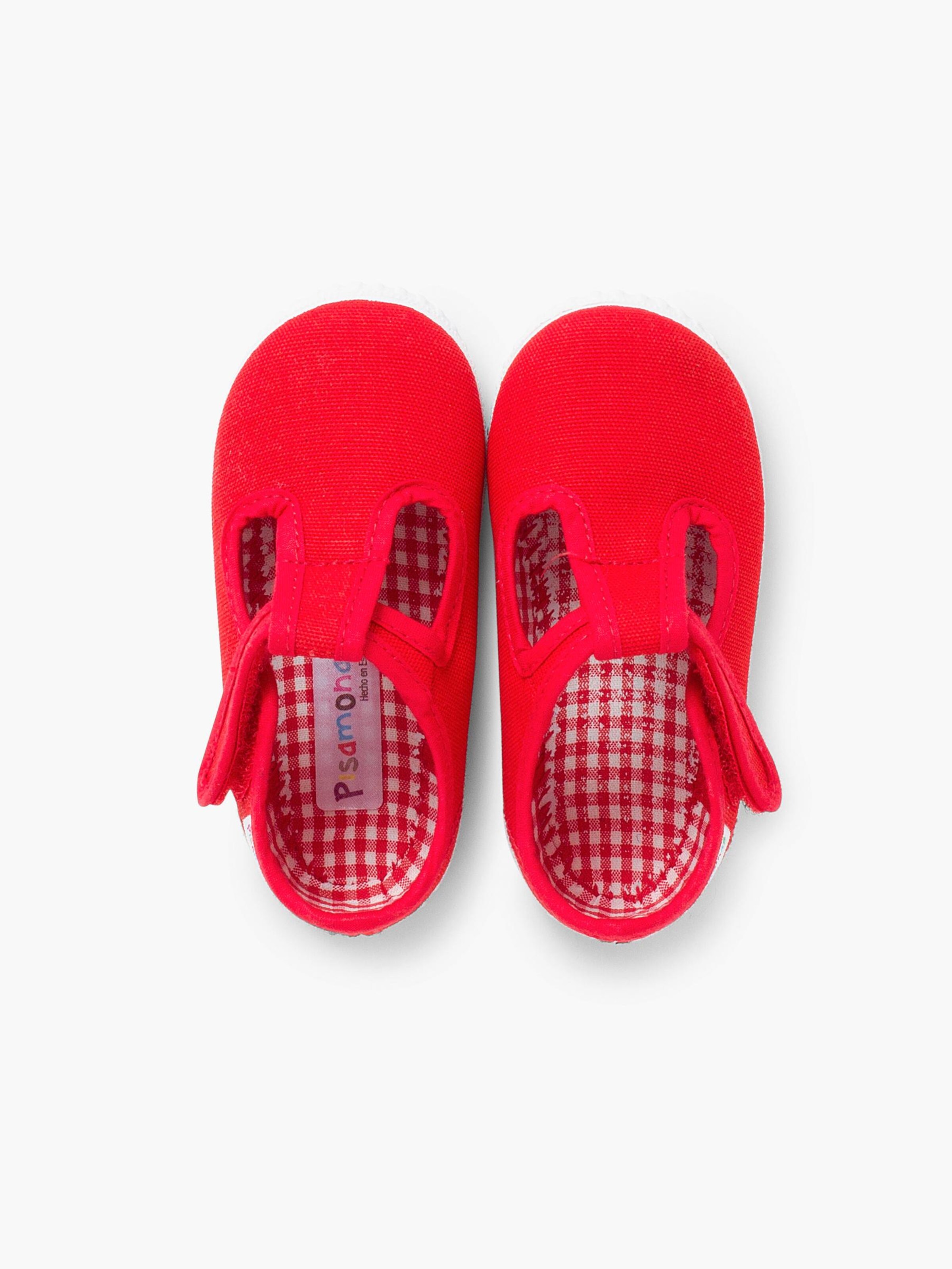 Pisamonas First-step shoe in Red