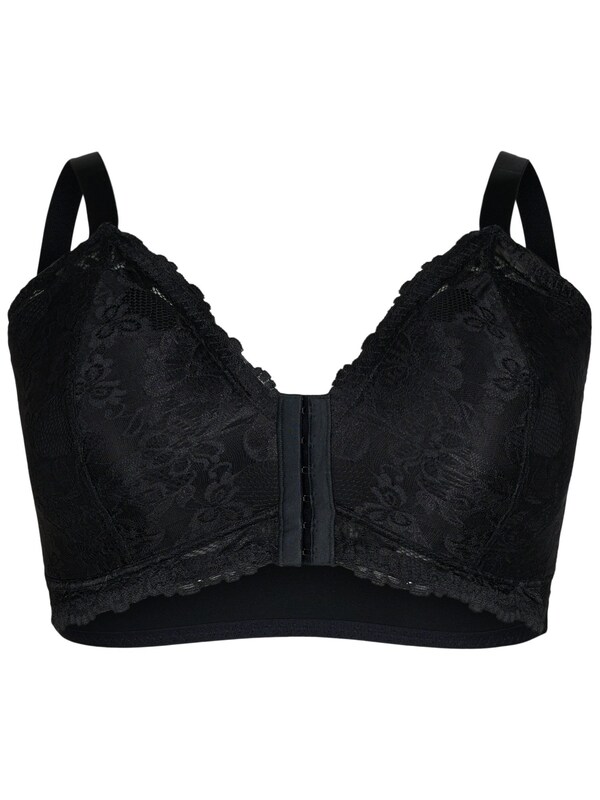 Devoted by Zizzi Triangle Bra 'LERVA' in Black
