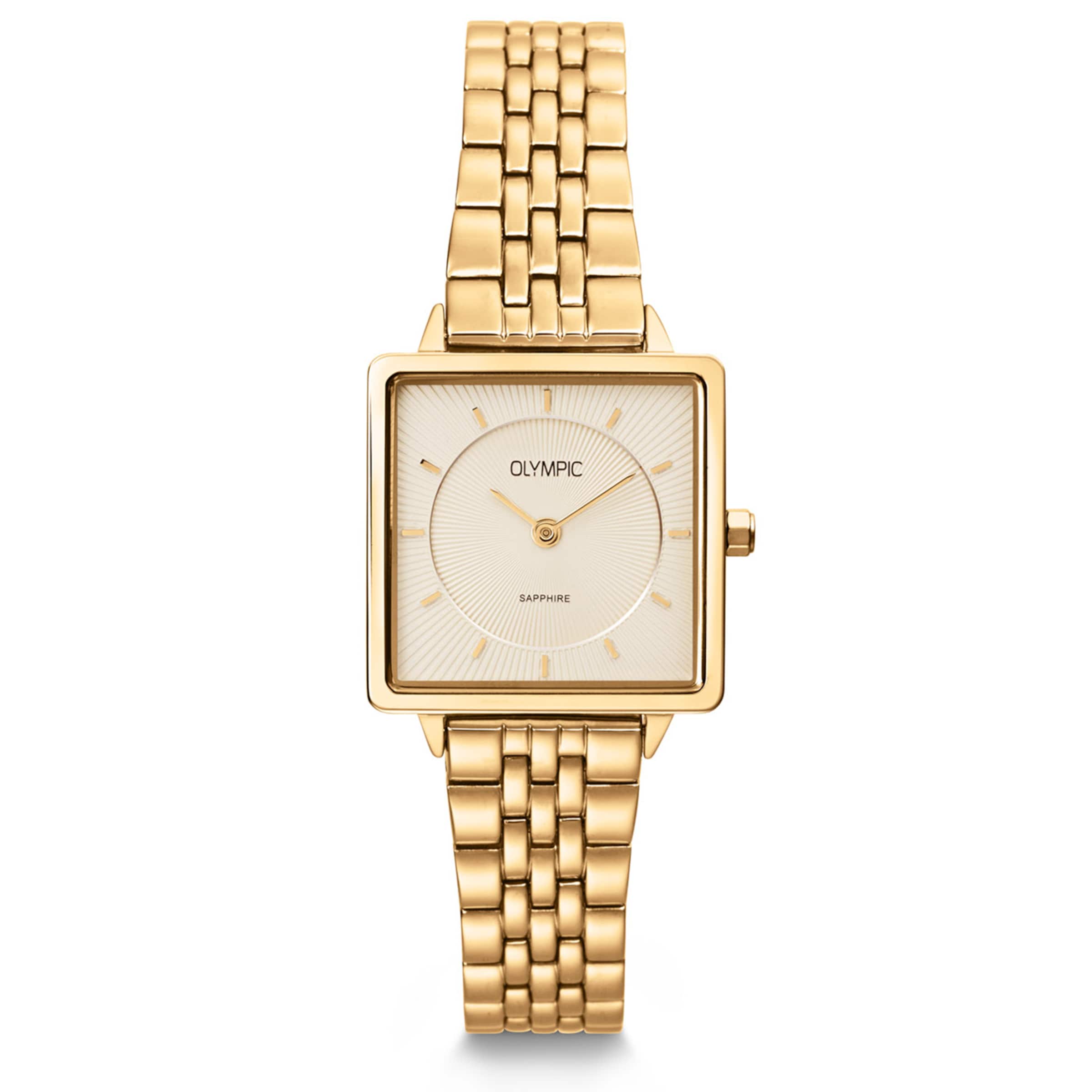 Olympic Analog watch in Gold: front