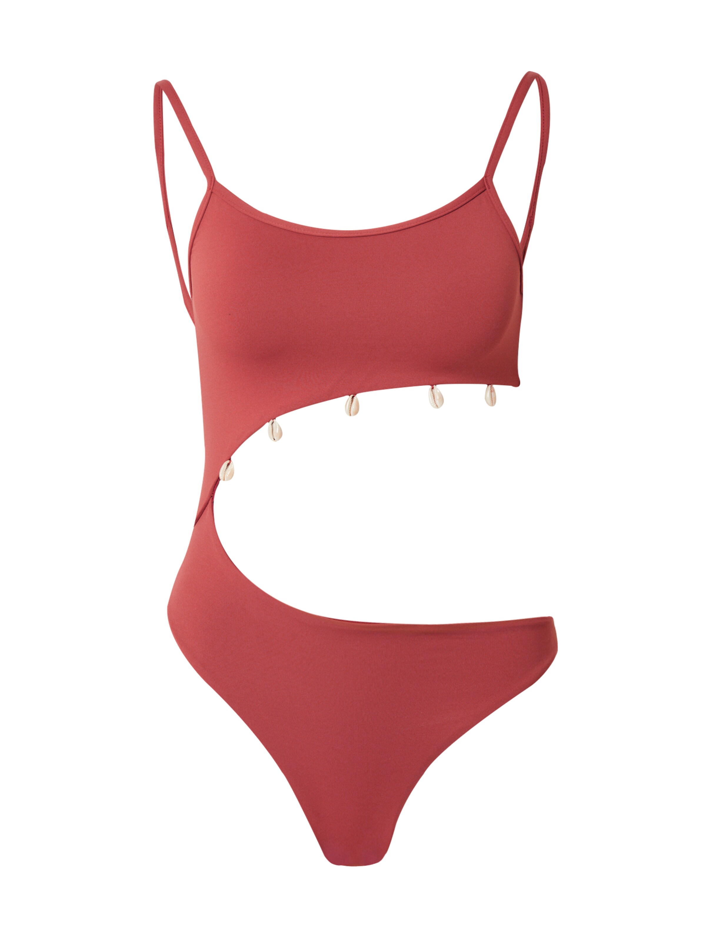 Banana Moon Bustier Fürdőruhák - piros: elől