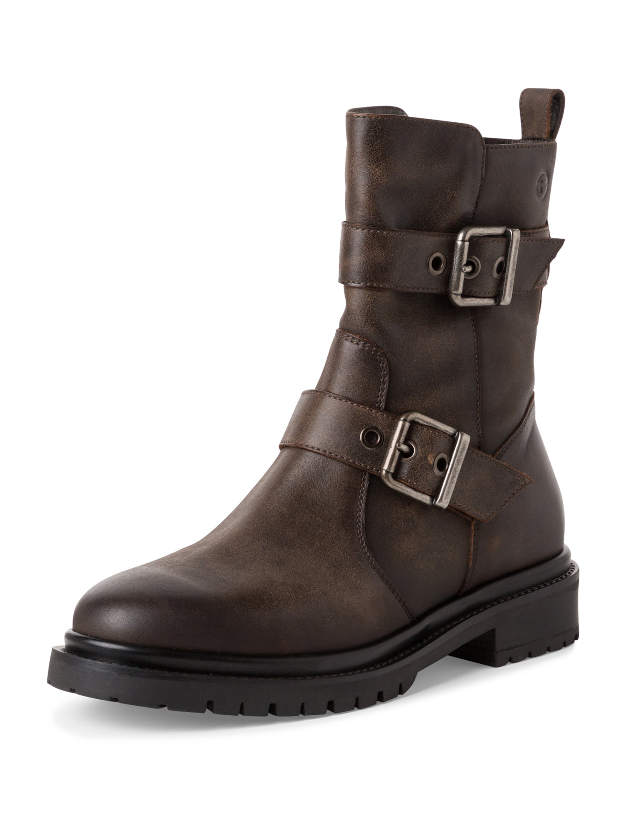 Bottines Tamaris en marron : devant