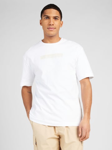 T-Shirt 'NEW YORK' Calvin Klein en blanc : devant