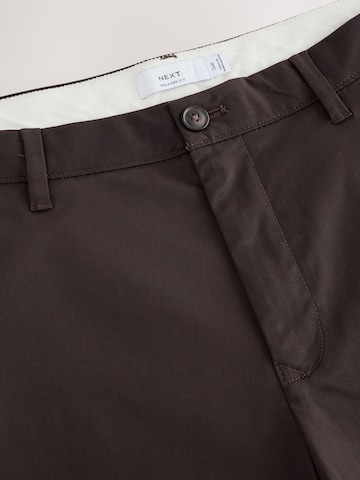 NextLoosefit Chino hlače - smeđa boja