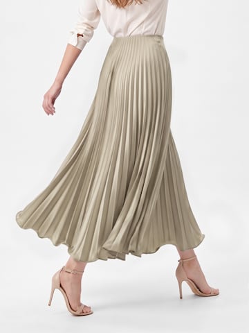 TorWeit Skirt 'PLISSEE ROCK' in Beige