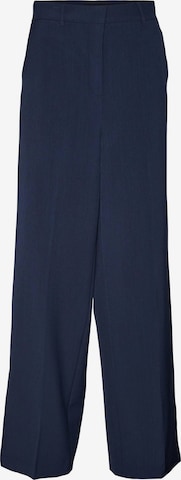 VERO MODA Wide Leg Hose 'TROIANTAIA' in Blau: predná strana