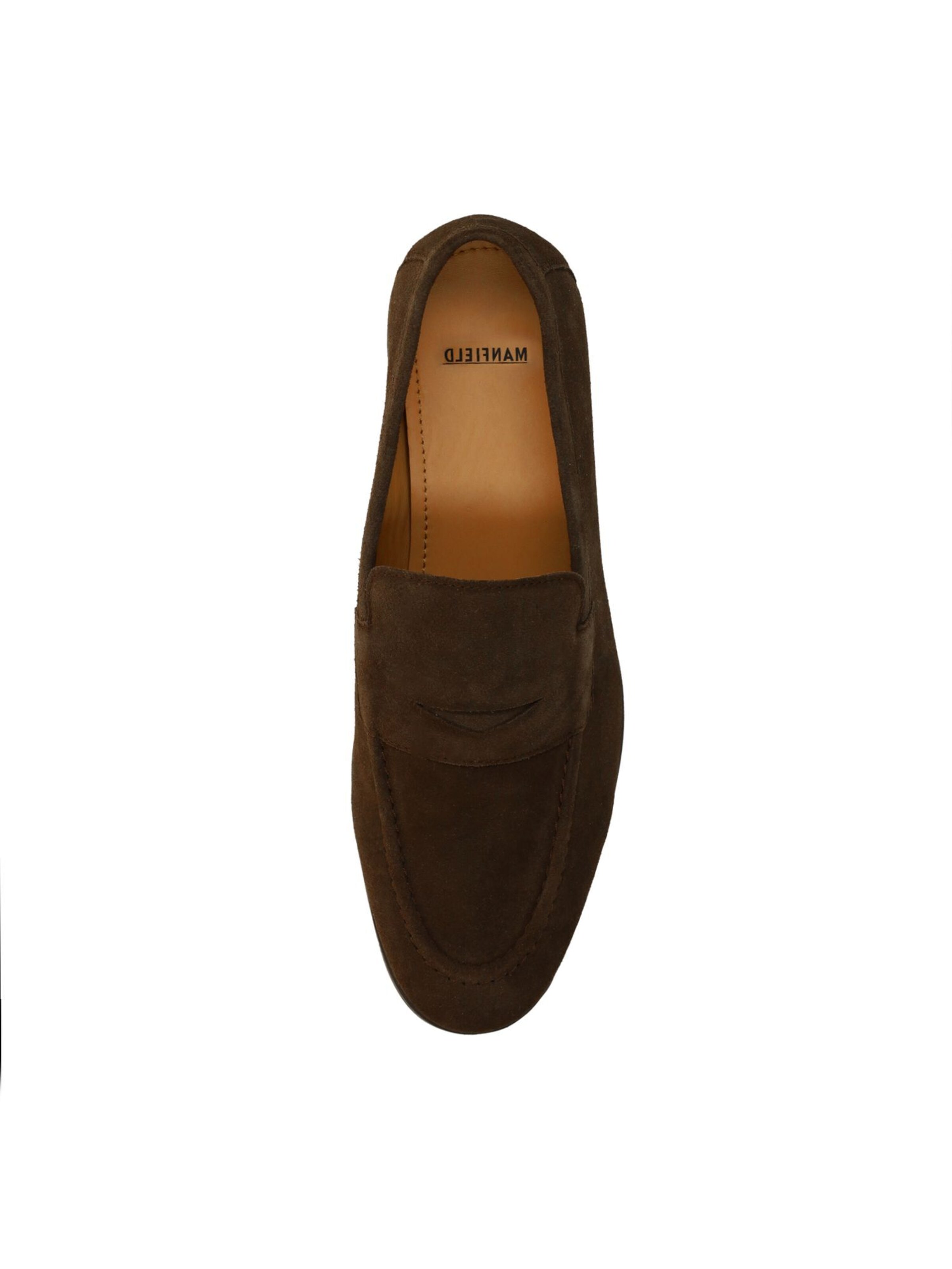 MANFIELD Classic Flats in Brown