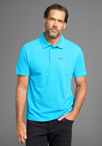 Man's World Shirt in Blau: Vorderseite