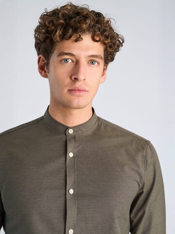 Regular fit Camicia di Lindbergh in verde