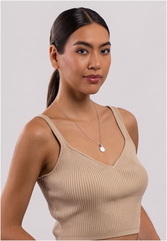 PURELEI Ketting 'Poetic' in Zilver: voorkant