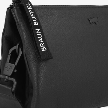 Sac à bandoulière 'Capri' Braun Büffel en noir