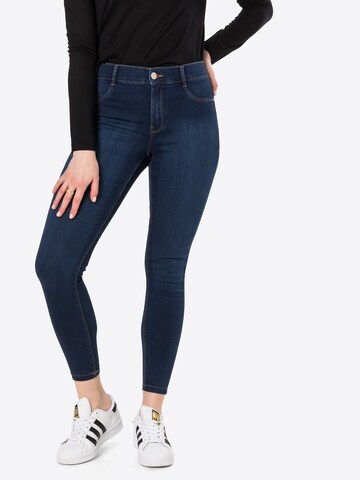 Dorothy Perkins Skinny Jeans 'Frankie' in Blue: front