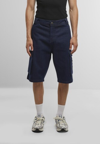 Regular Jeans cargo Ecko Unlimited en bleu : devant