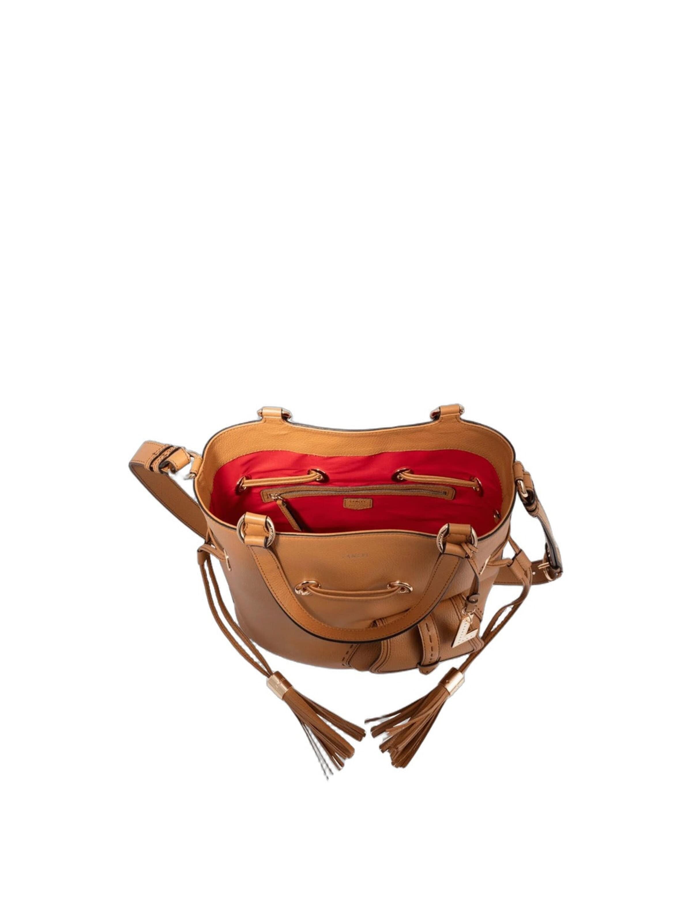Borsa a spalla 'Lancel Sac Seau S Premier Flirt Camel' di Lancel in marrone